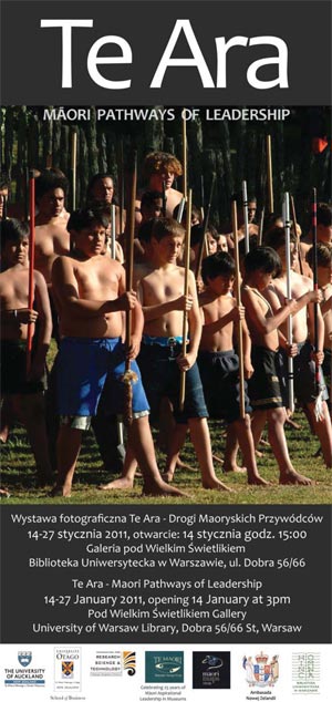 Nowa Zelandia zdjęcie: Wystawa Te Ara  - Drogi Maoryskich Przywódców zawitała do Warszawy