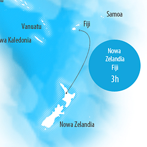 Nowa Zelandia zdjęcie: Wycieczka Nowa Zelandia i Fiji. Dogodne połączenie lotnicze.