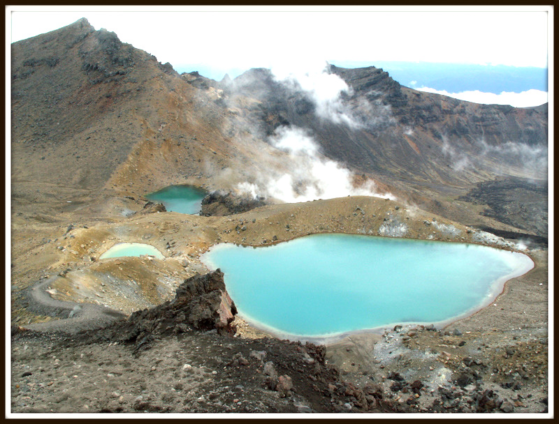 Nowa Zelandia zdjęcie: Emerald Lakes