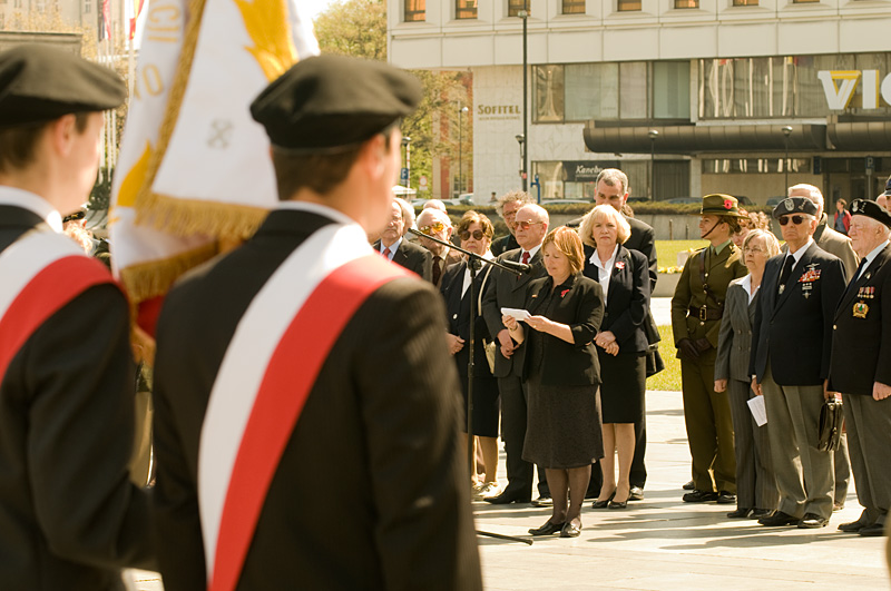 90 rocznica ANZAC Day w Warszawie 04-2010