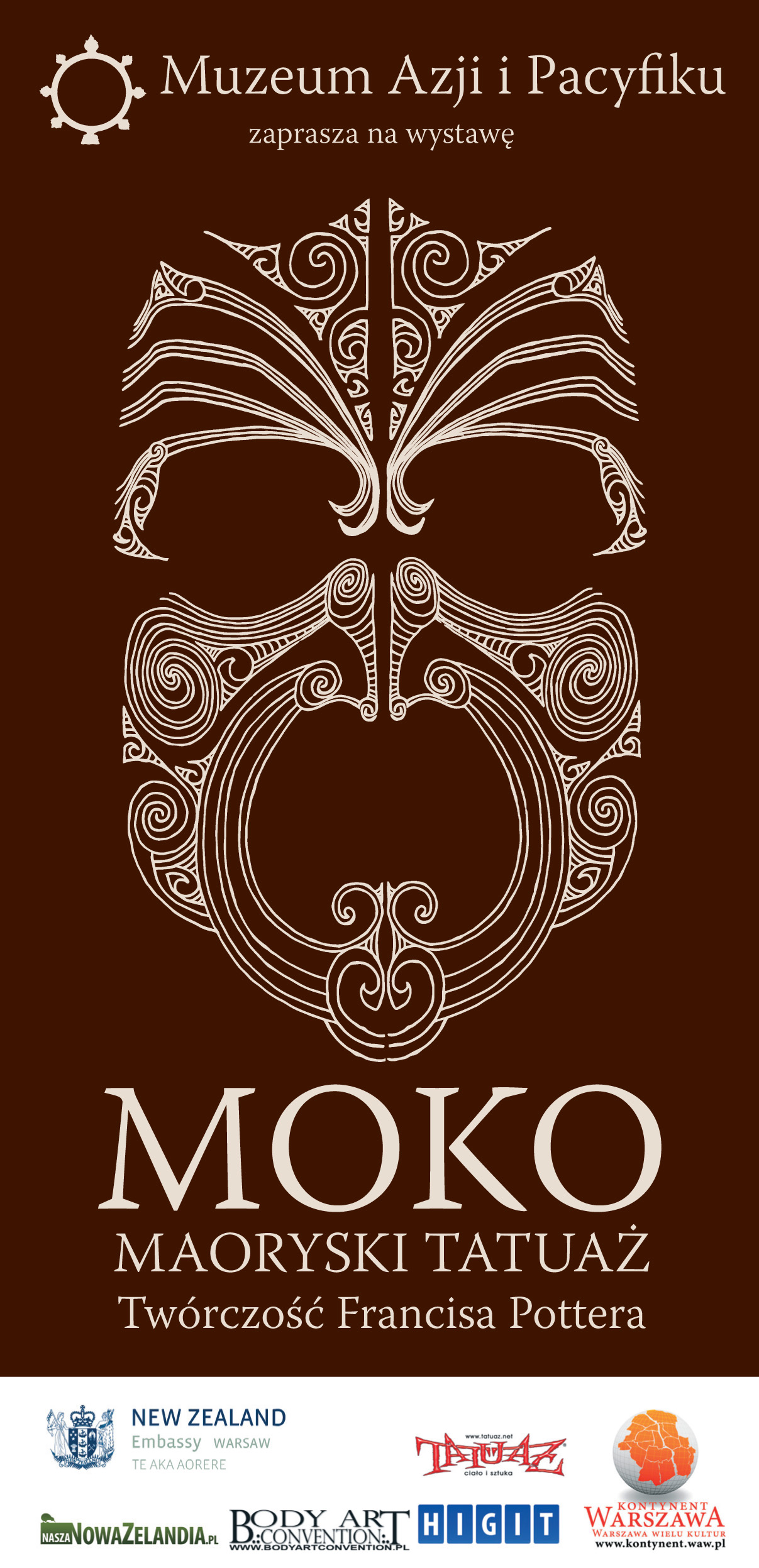 Nowa Zelandia zdjęcie: Moko - Maoryski tatuaż w Warszawie